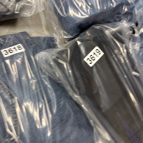 Levis 511 Slim Fit Jeans Mens 38x32 Black Denim Stretch Pants 04511-4406 - Picture 5 of 5